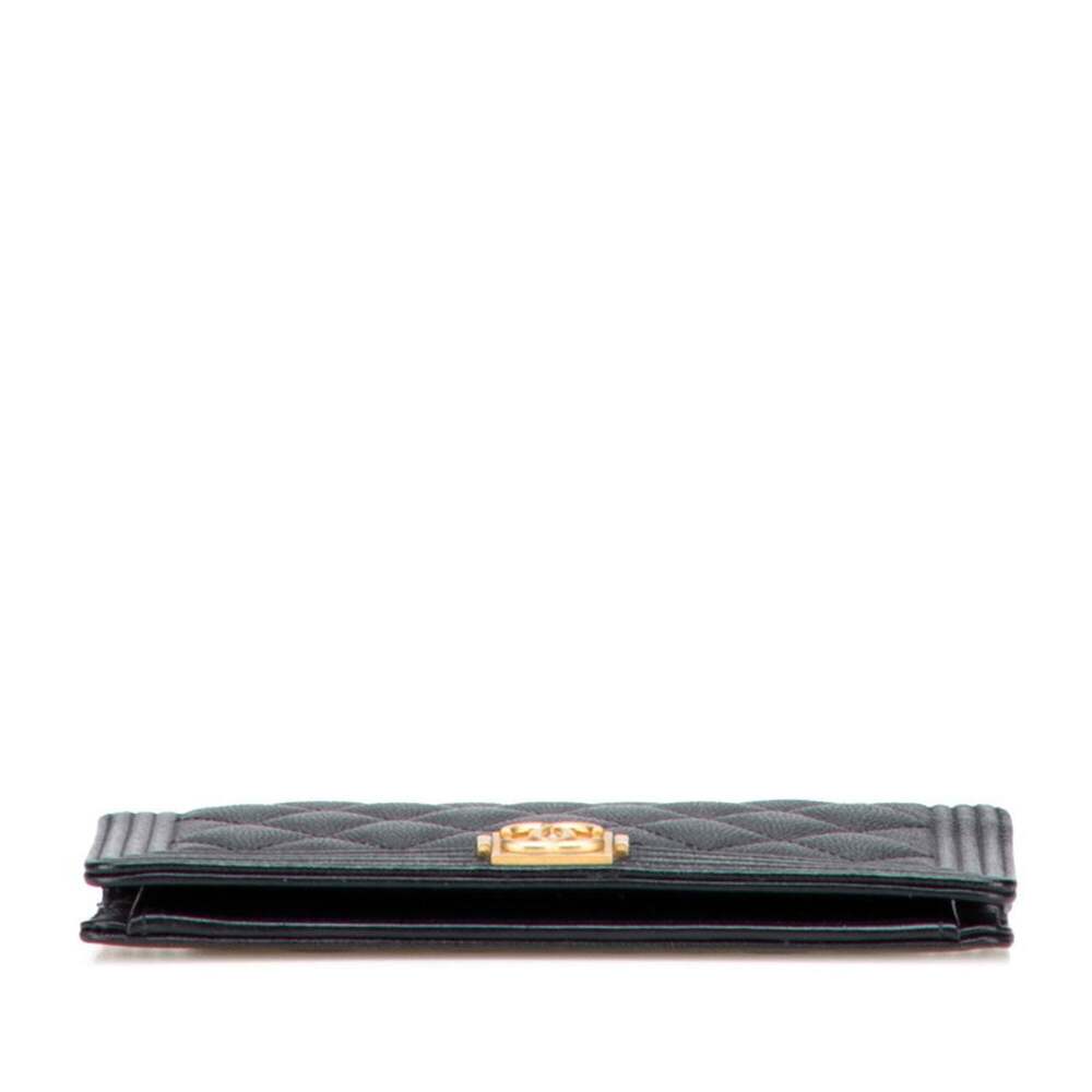 CHANEL Black Caviar Leather Wallet - Picture 3 of 12